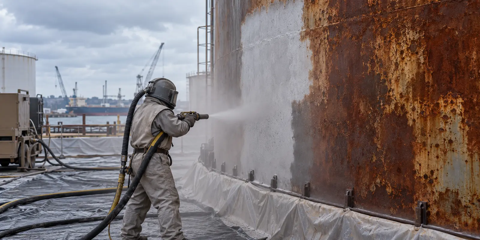 Representative abrasive blasting capability