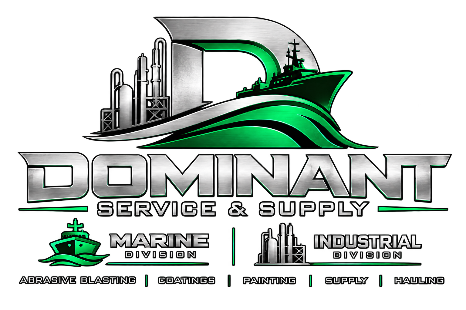 Dominant Service & Supply — Marine and Industrial Divisions